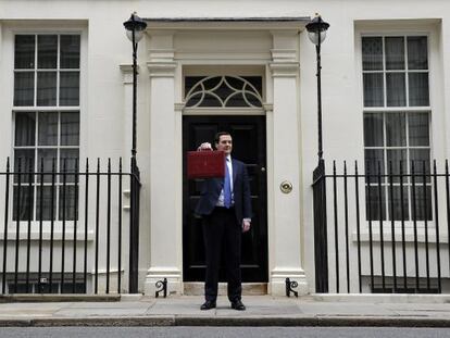 El ministro brit&aacute;nico de Econom&iacute;a, George Osborne. 