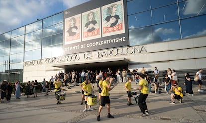 Asistentes al congreso del cooperativismo catalán el pasado jueves.
