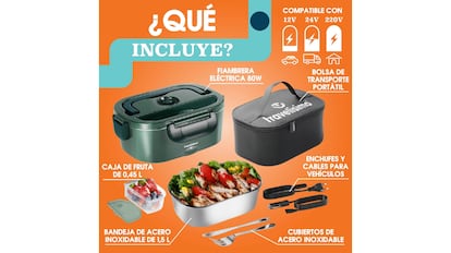 Esta es la fiambrera eléctrica más vendida en Amazon: tiene más de 22.000 valoraciones