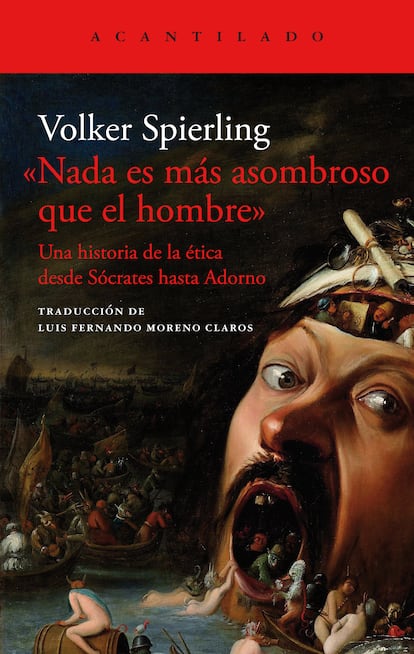 Portada de 'Nada es más asombroso que el hombre', de Volker Spierling.