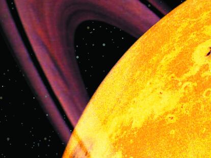 Detalle cartel publicitario del Festival de Sitges