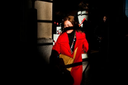 Gran Vía, Madrid, 24 de marzo de 2012.