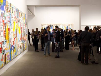 La Apertura Madrid Gallery Weekend celebrada el pasado a&ntilde;o en la galer&iacute;a Malborough.