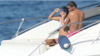 Rafa Nadal y Xisca Perelló, en unas vacaciones en 2016.