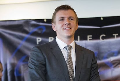 James O&#039;Keefe, en un acto en 2015