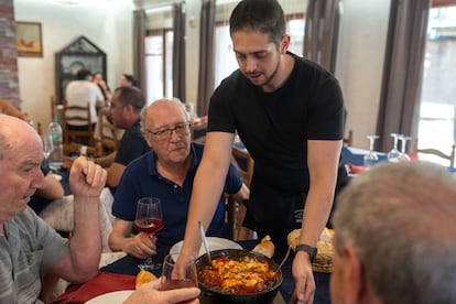 Bacalao al ajoarriero especialidad de Casa Zoilo