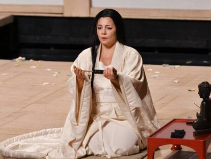 Cio-Cio-San en un moment de 'Madama Butterfly'.