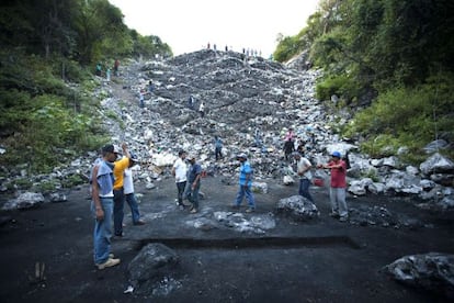 El basurero de Cocula, en 2014.