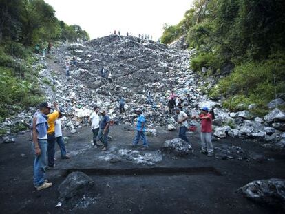 El basurero de Cocula, en 2014.