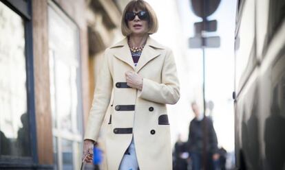 Anna Wintour, editor-in-chief of the US edition of Vogue magazine.