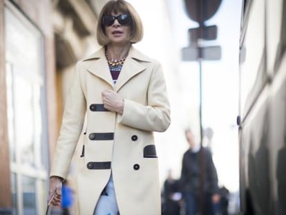 Anna Wintour, editor-in-chief of the US edition of Vogue magazine.