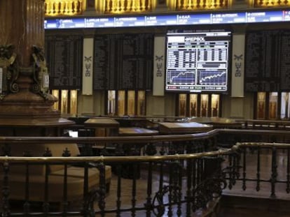 La Bolsa española y su principal índice, el Ibex 35.