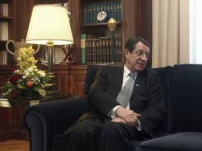 El presidente chipriota, Nikos Anastasiadis. EFE/Archivo