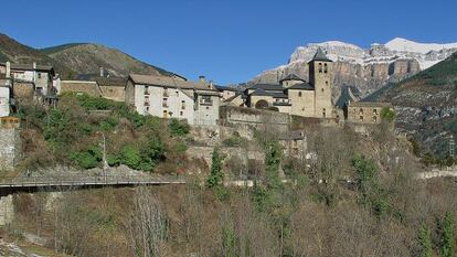 Torla, puerta de acceso al valle de Ordesa.