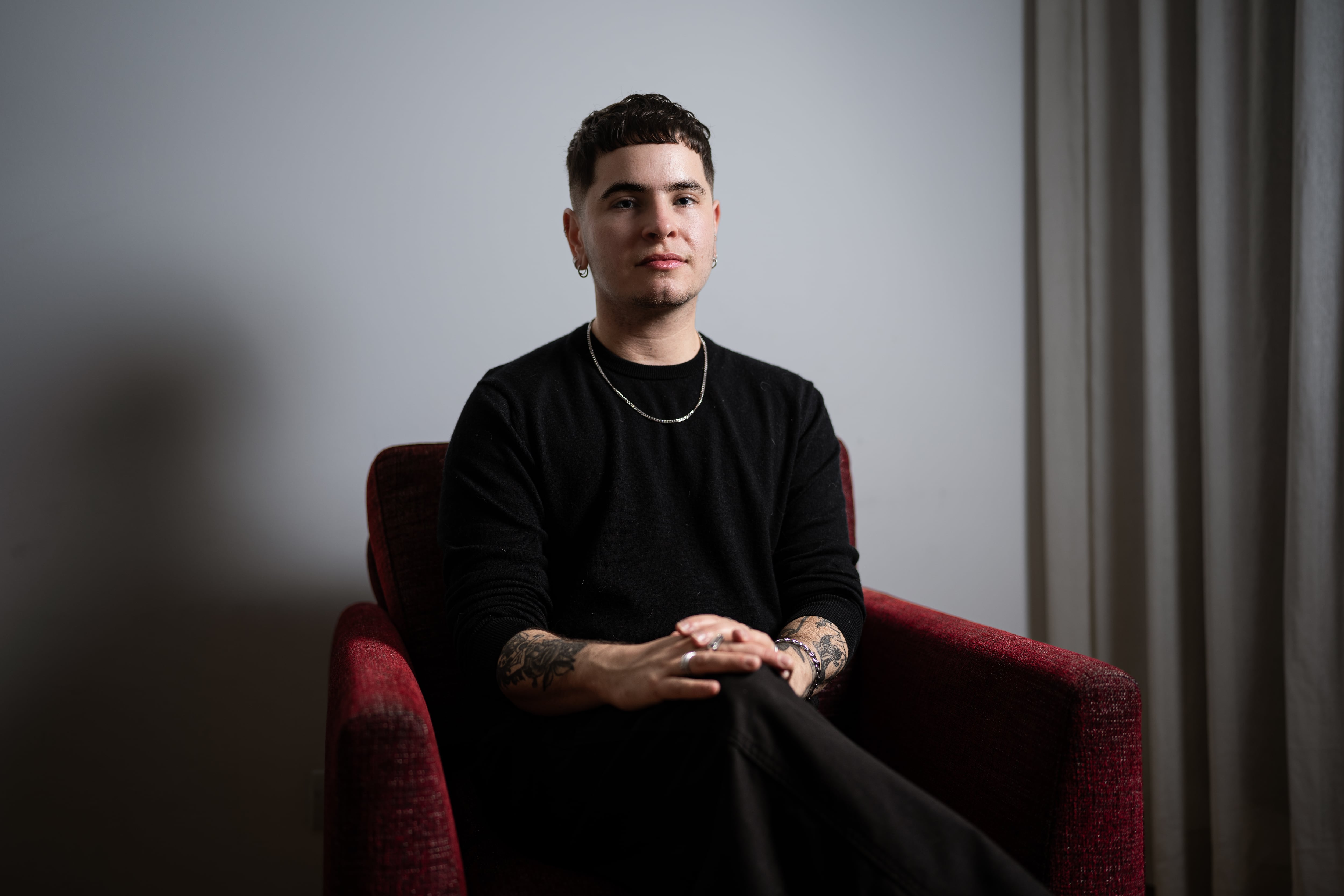 Julián Delgado Lopera, en Bogotá, el 13 de octubre.