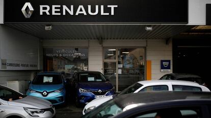 Concesionario de Renault en Francia.