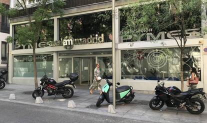 Fachada de la sede de Avalmadrid.