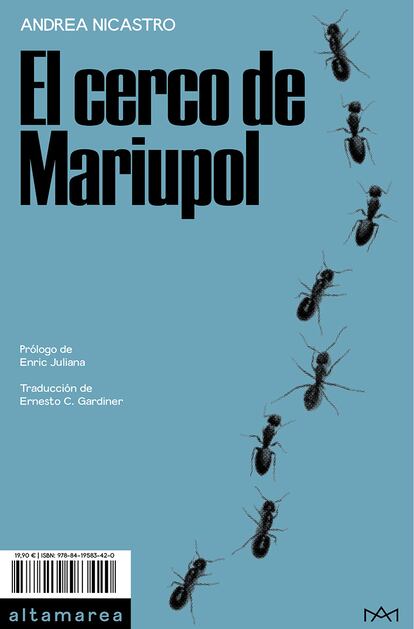 Portada de ‘El cerco de Mariupol’, de Andrea Nicastro.