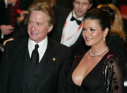 Catherine Zeta-Jones y Michael Douglas.