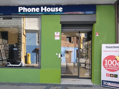 Una tienda de Phone House en Asturias.