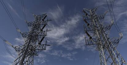 Torres eléctricas, en Madrid. 