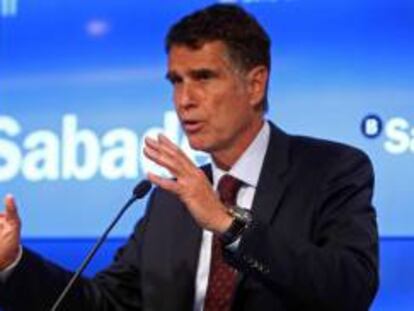 El consejero delegado de Banco Sabadell, Jaume Guardiola.