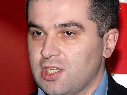 David Bakradze, en una conferencia de prensa en enero en Tbilisi.