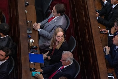 Beatriz Hevia en el Consejo constitucional en Chile