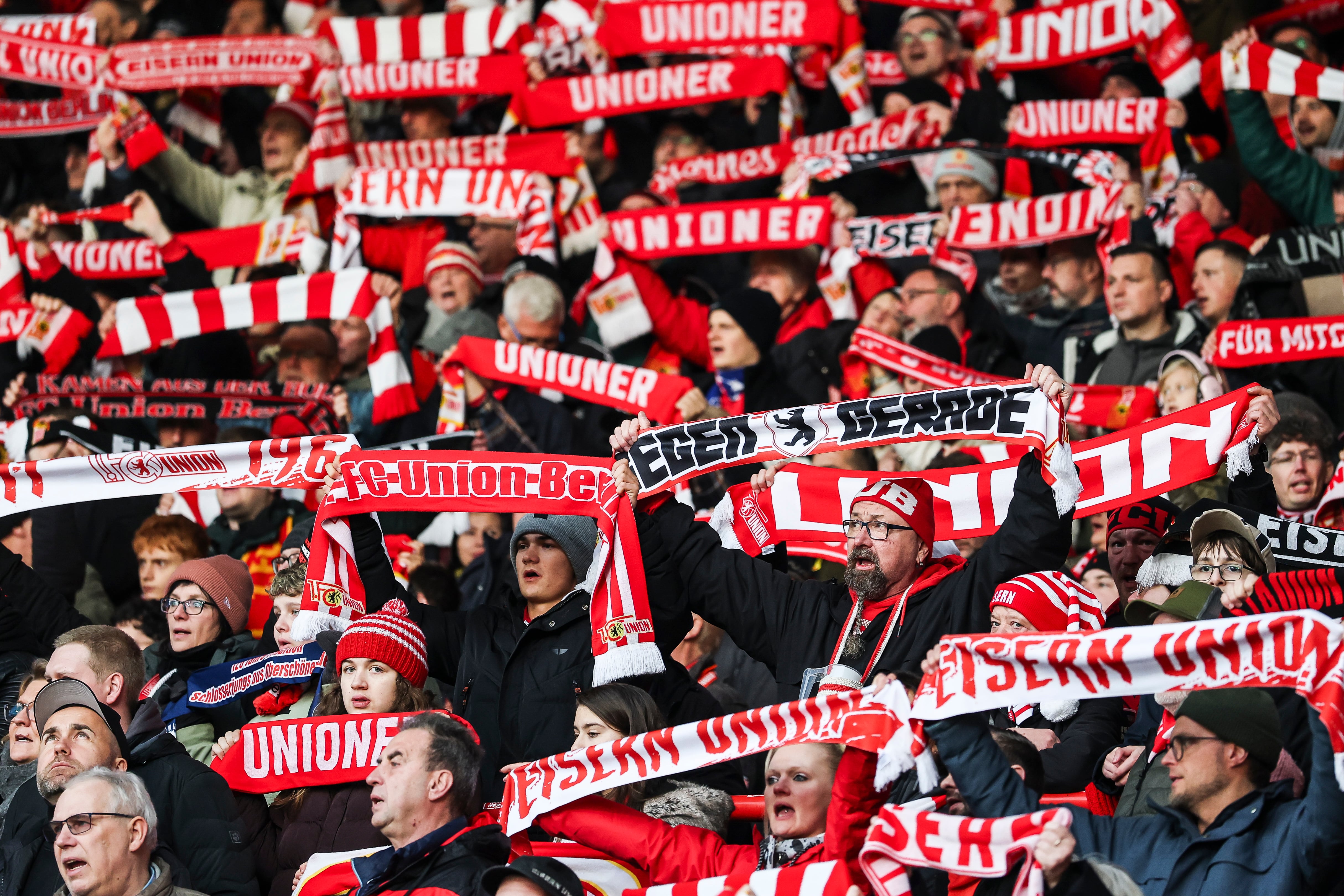 En la grada del estadio, allí donde vibra el espíritu berlinés