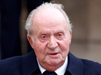 El rey emérito Juan Carlos I.