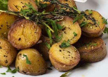 Patatas asadas que gritan “cómeme”