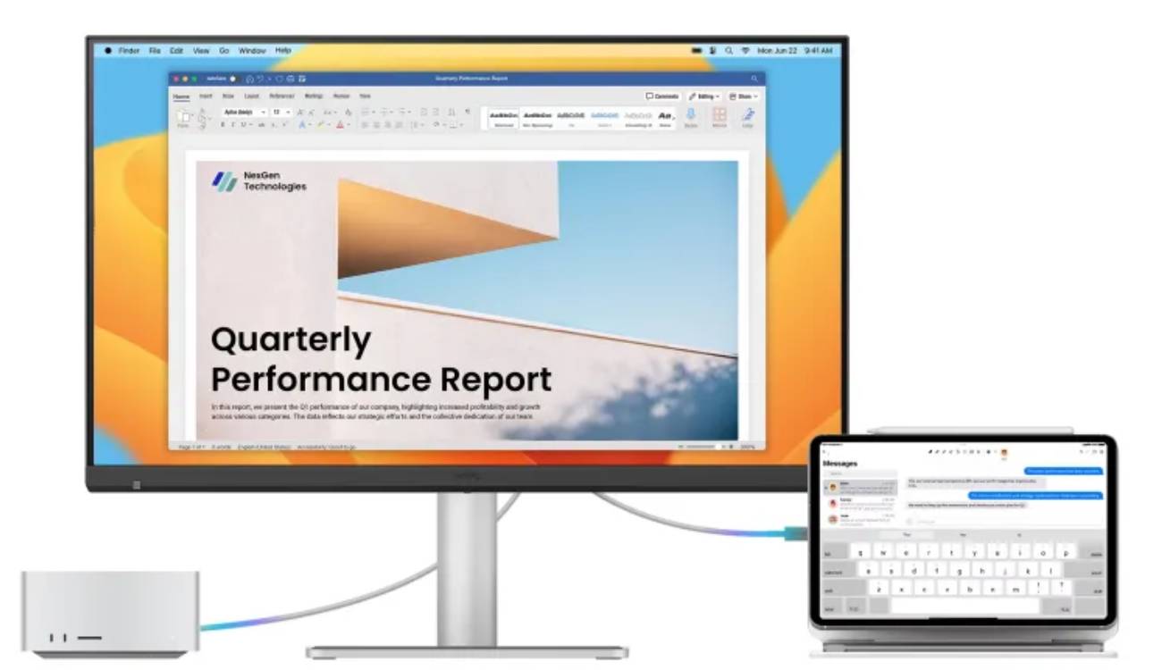 BenQ lanza un nuevo monitor para competir con el Apple Studio Display
