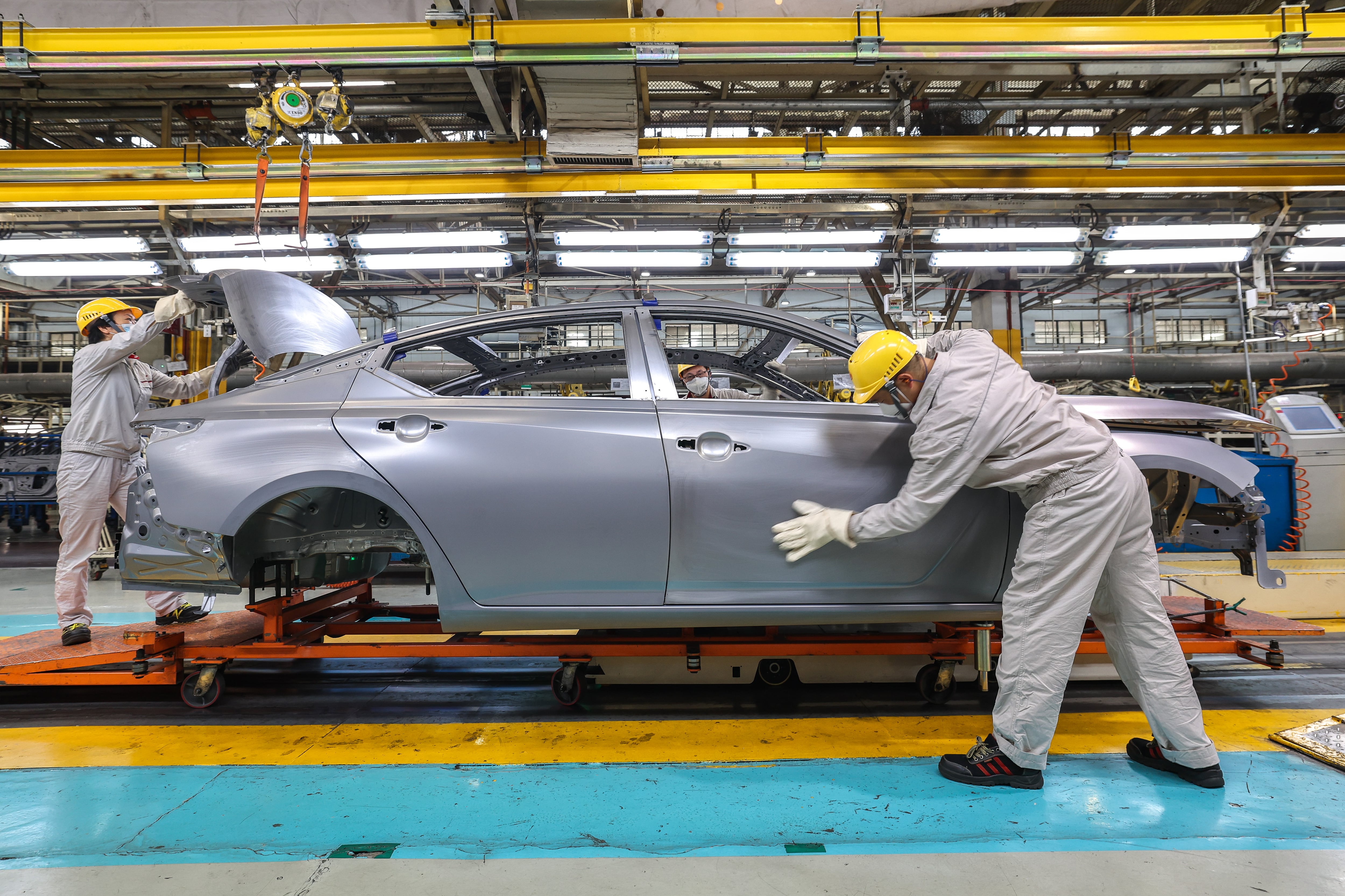 Fábrica de Dongfeng Nissan en Xiangyang (China).