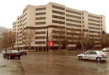 Juzgados de la plaza de castilla de Madrid.