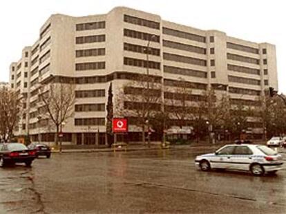 Juzgados de la plaza de castilla de Madrid.