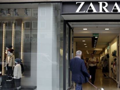 Tienda de Zara en el centro de Madrid.