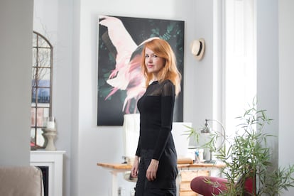 The writer Vanessa Montfort.