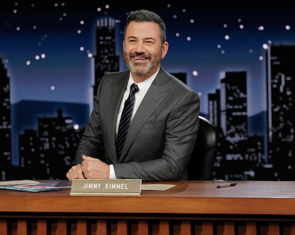 Jimmy Kimmel en su programa 'Jimmy Kimmel Live!'.