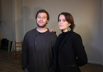 Samuel Rotter y Carolina Perelman, directores del teatro 'Un recuerdo después del holocausto'. 