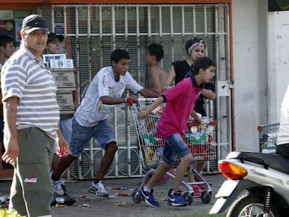 Assalto em Córdoba, nesta terça-feira.