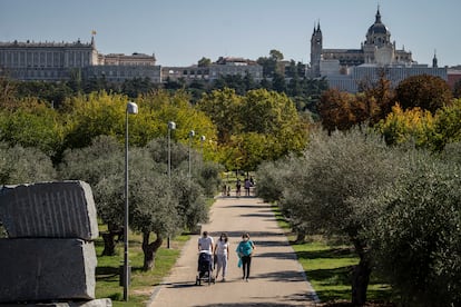 Huerta de la Partida, en la Casa de Campo, Madrid.