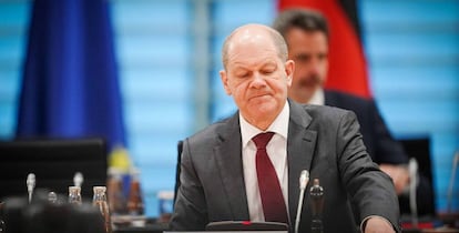 El canciller alemán, Olaf Scholz