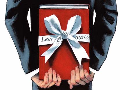 Dibujo de un libro de regalo