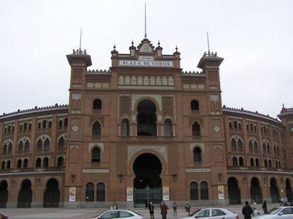 La madrile&ntilde;a plaza de Las Ventas. 