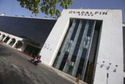 Entrada del hotel Guadalpín (Marbella)
