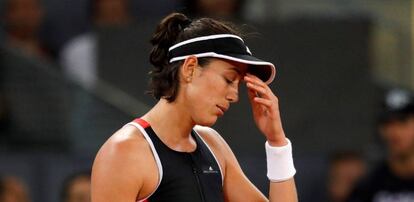 Muguruza, en un instante del partido contra Kasatkina.