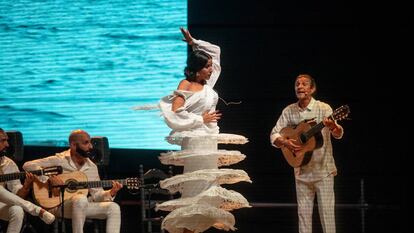 Gema Moneo baila al cante de José Soto “Sorderita” Fiesta de la buleria 2018, Jerez.