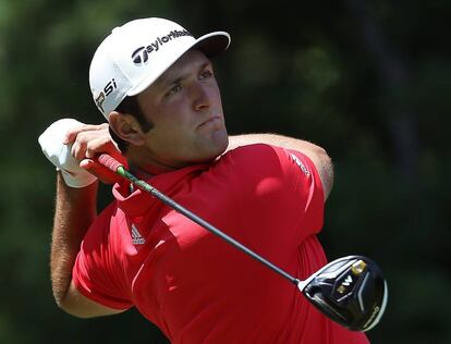 Jon Rahm, en Bethesda en junio pasado, su primer torneo profesional.