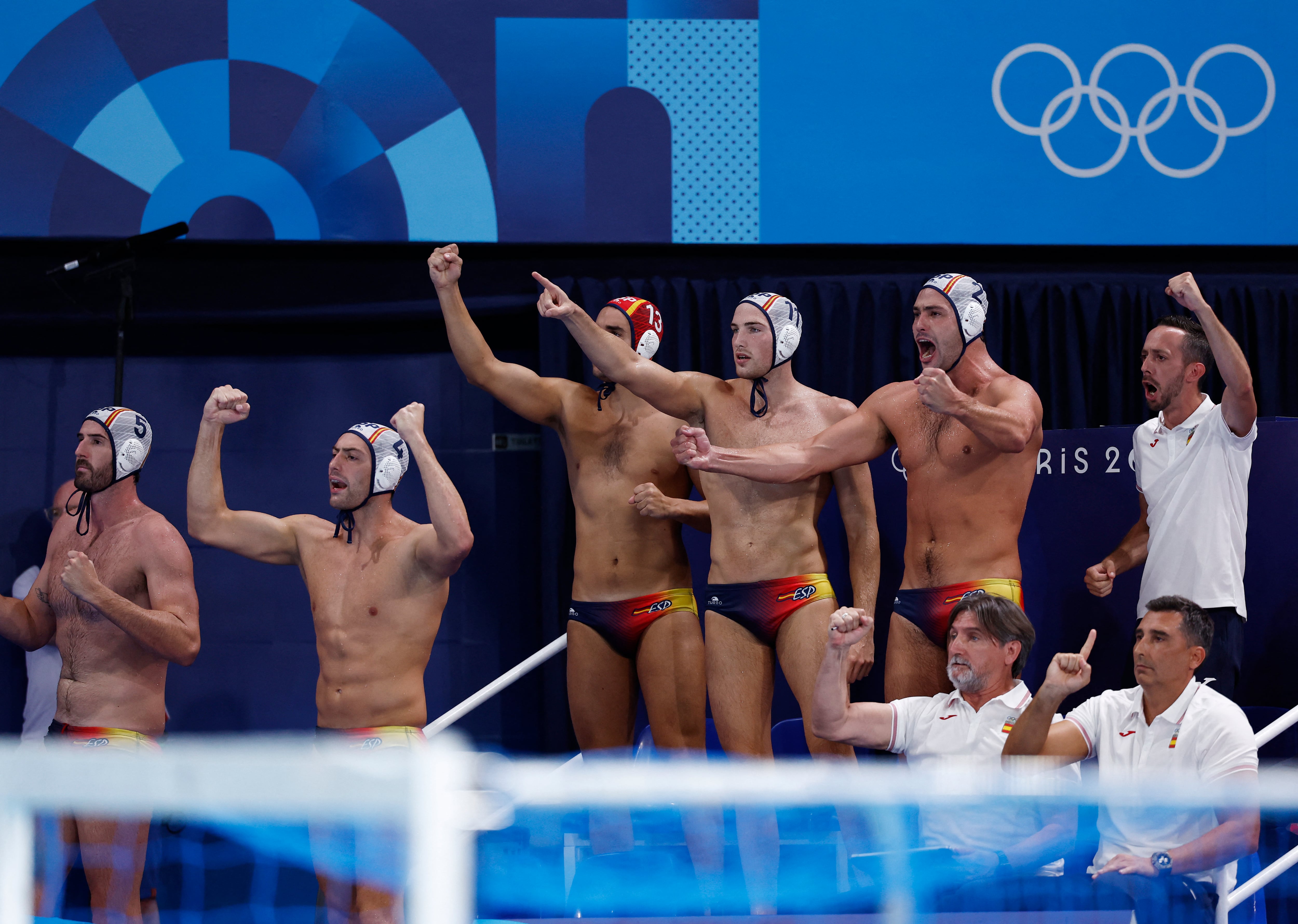 España se fortalece en waterpolo a costa de la gran Hungría 