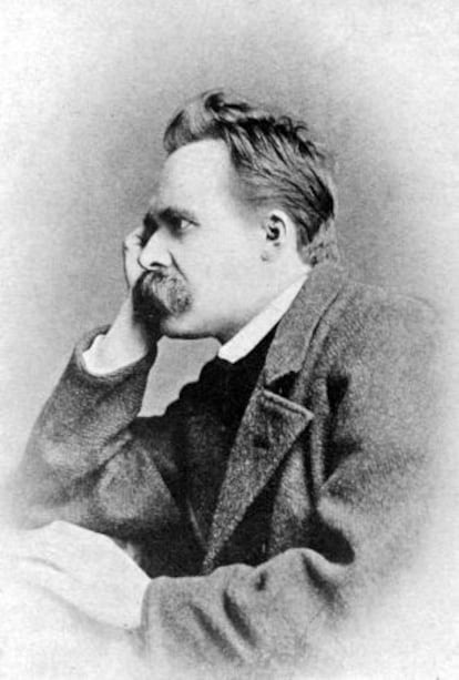 The philosopher Friedrich Nietzsche.